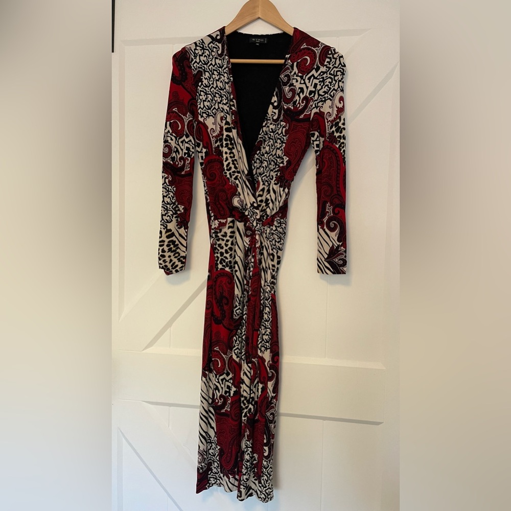 Etro Milano print dress